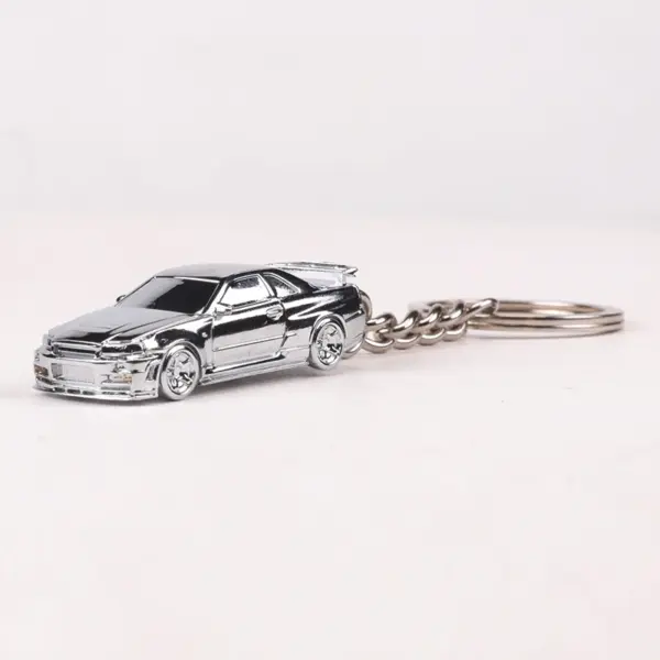 SEEKER 1:87 R34 Alloy Car Key Chain - Image 5