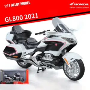 1:11 Honda Gold Wing GL800 Alloy Die Cast Motorcycle Model 21 S998e31d4b9de42578e421a0d8facd13dk 2