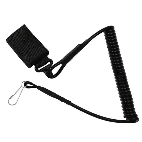 Elastic Tactical Lanyard for Keys and Flashlights - Image 8