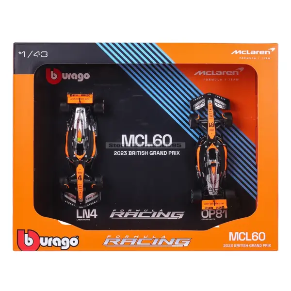 Bburago 1:43 F1 Twin Car Gift Box Set - Image 5