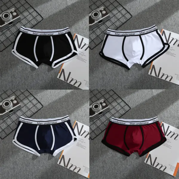Men's Cotton Boxer Shorts Set, 4-Pack S-XL - Image 14