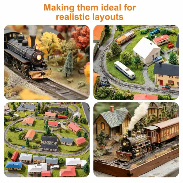 Evemodel HO Scale 6pcs Railway Tracks Set - Image 6