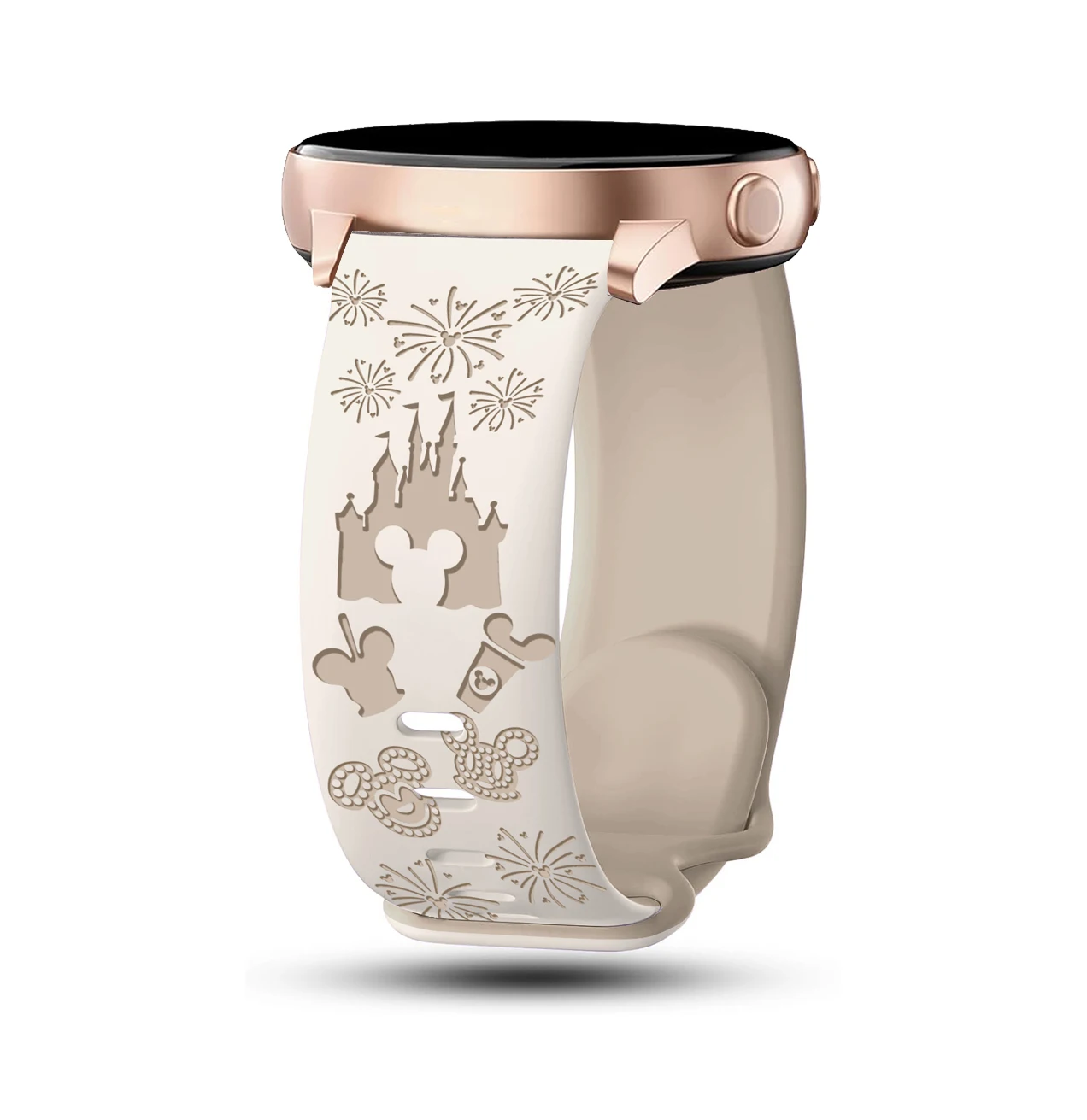 20mm Silicone Floral Engraved Watch Band for Samsung Galaxy Watch 7 17 20mm Silicone Floral Engraved Watch Band for Samsung Galaxy Watch 7 - Image 17