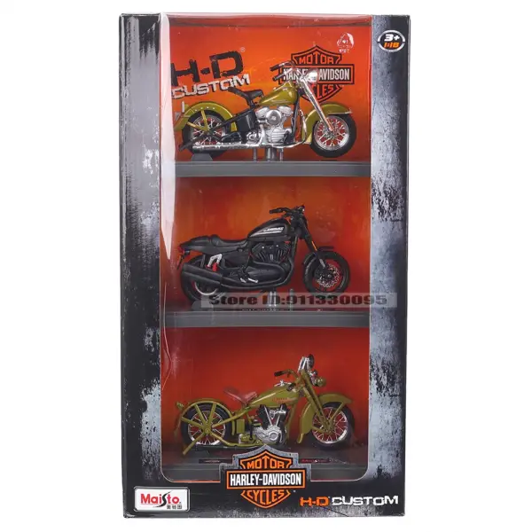 Maisto 1:18 Harley Davidson Motorcycle 2011 XR1200X - Image 3