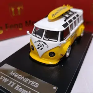 1/64 Diecast Alloy VW Bus Model Car for Collection 9 S9a1345b4123243bb99bd973f307a7dbfm