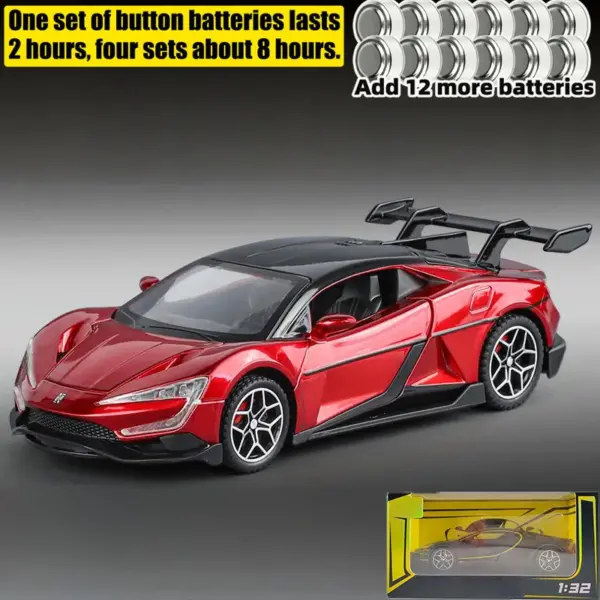 1:32 BYD U9 Electric Supercar Diecast Model - Image 13