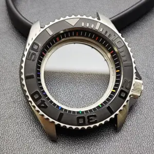 42mm Black Matte Watch Case for NH35 Movement 190 S9a7975391eaa480db1fbd154b42d9dfbQ 2