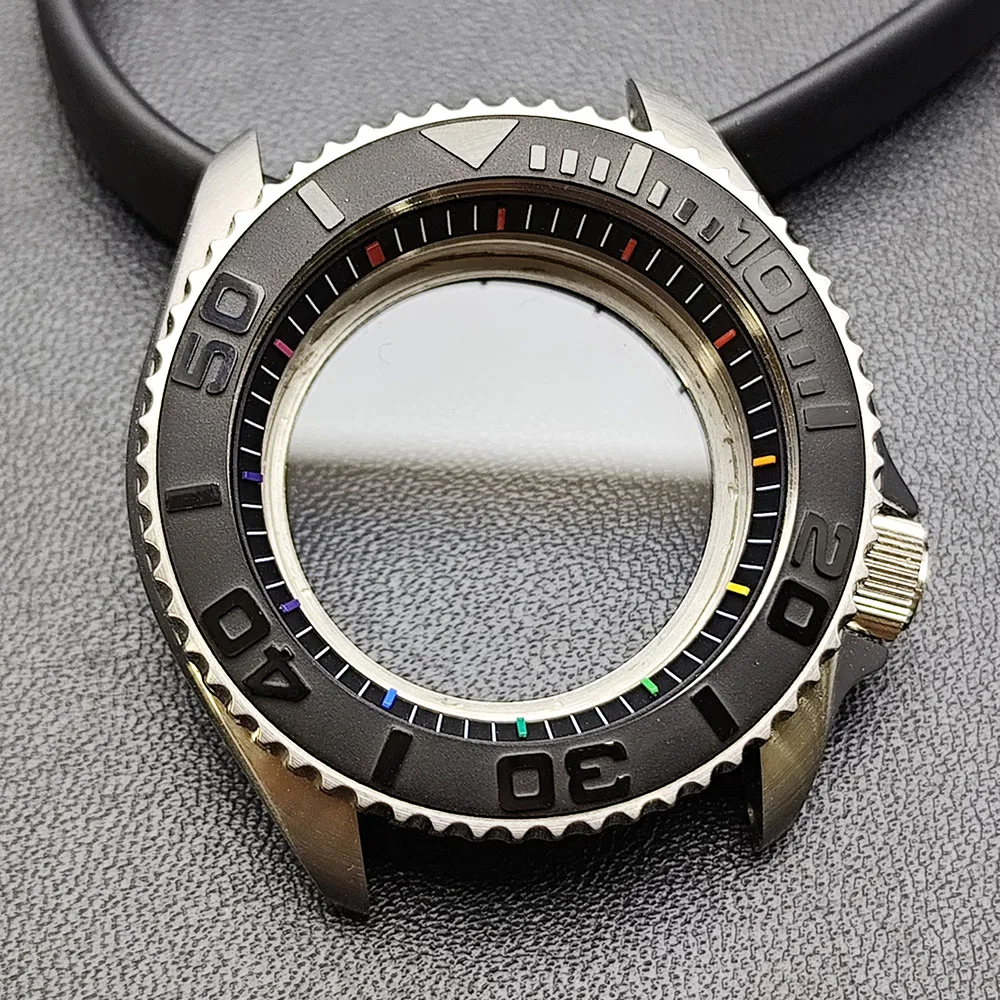 42mm Black Matte Watch Case for NH35 Movement 36 42mm Black Matte Watch Case for NH35 Movement - Image 36