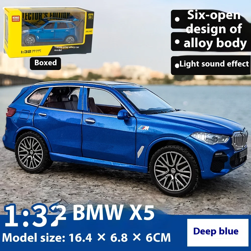 1:32 BMW X5 Alloy Diecast Model Vehicle 9 1:32 BMW X5 Alloy Diecast Model Vehicle - Image 9