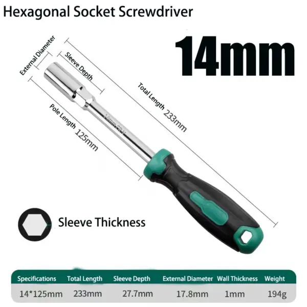 Multifunctional Hex Socket Screwdriver Set for Repair - Image 25