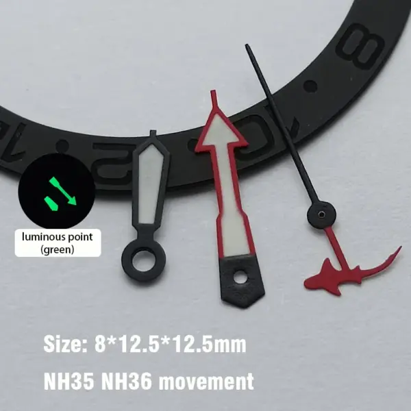 Green Luminous Watch Hands for NH35 NH36 Watches - Image 25