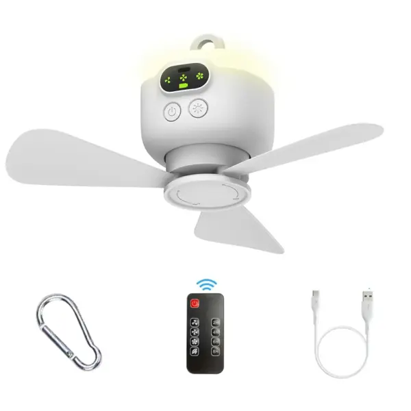 Portable Camping Ceiling Fan with Remote - Image 7