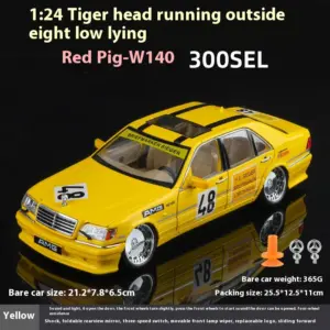 1:24 Mercedes Benz S W140 320SEL Diecast Model Toy 22 S9b206e22221d4aaa809b4bb3970f2f79v