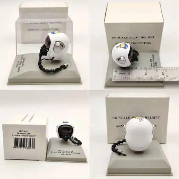 Pilot Helmet 1/8 Scale Diecast Model for Collectors - Image 15