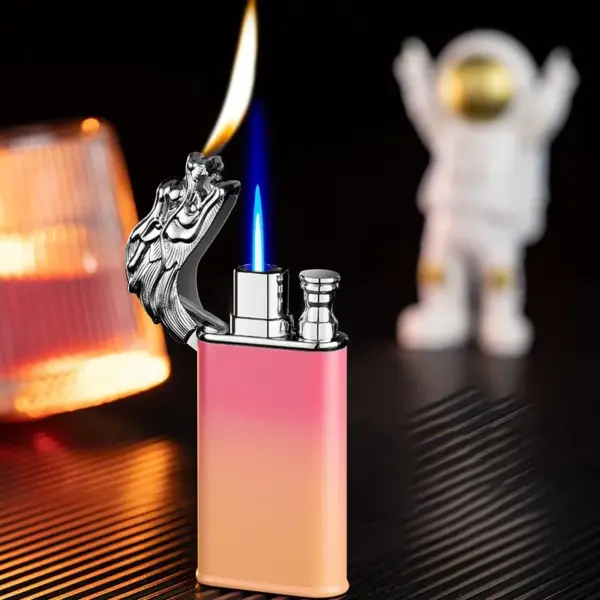Windproof Gas Lighter Jet Torch for Cigars - Image 10