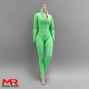1/6 Female Zipper Bodysuit for Action Figures 22 S9b60d0a4beb9434894bbe89761154ae4V