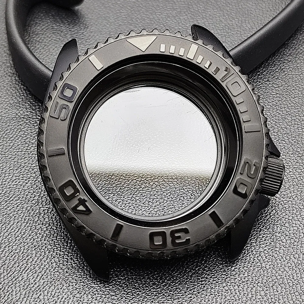 42mm Black Matte Watch Case for NH35 Movement 82 42mm Black Matte Watch Case for NH35 Movement - Image 82
