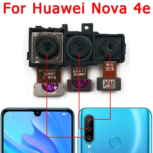 Huawei Nova 5T Rear Camera Replacement Module - Image 2
