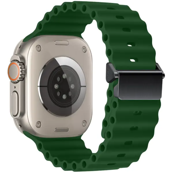 Silicone Ocean Strap for Apple Watch Ultra Series - Image 8