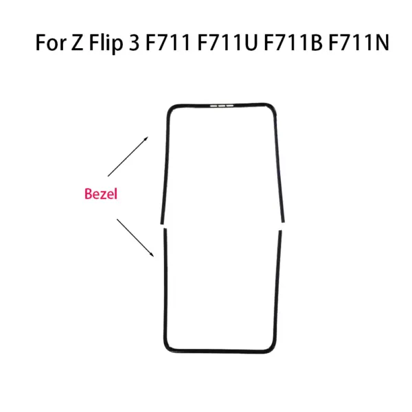 Samsung Galaxy Z Flip LCD Frame Bezel Case - Image 6