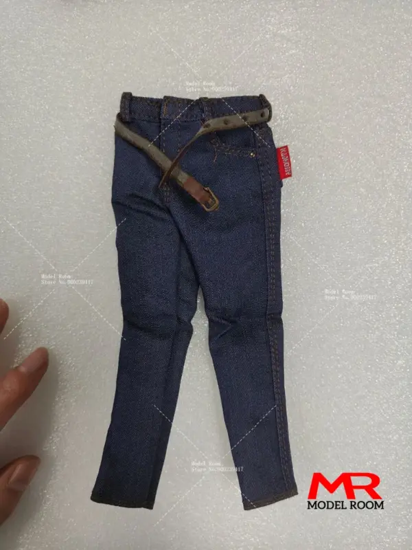 1/6 Scale Male Denim Pants for Action Figures - Image 6