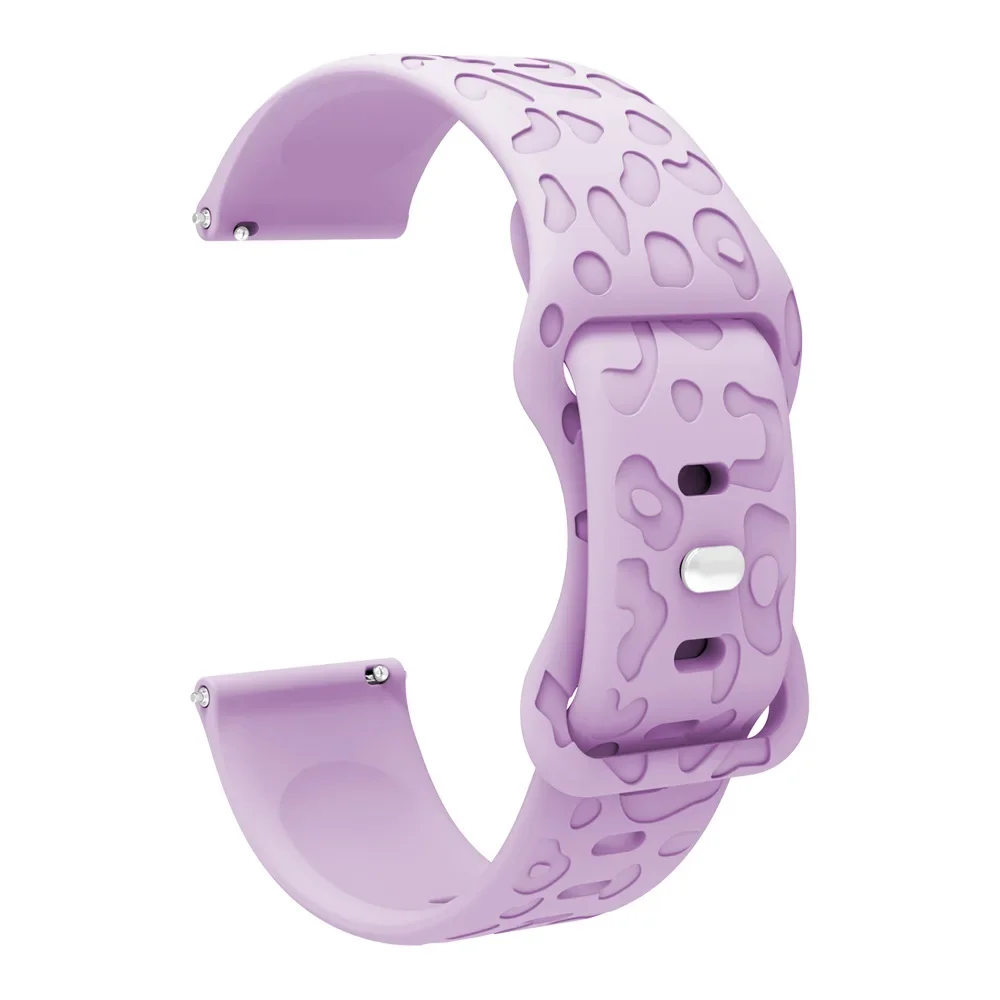 Leopard Silicone Watch Band for Garmin Venu 3S 7 Leopard Silicone Watch Band for Garmin Venu 3S - Image 7