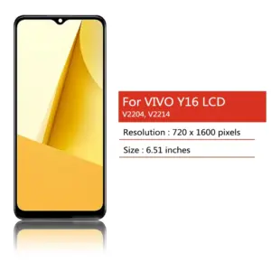 6.51 inches Vivo Y16 LCD Replacement Screen Assembly 8 S9bb9a9981ffd428d8683462a2545ab0f0