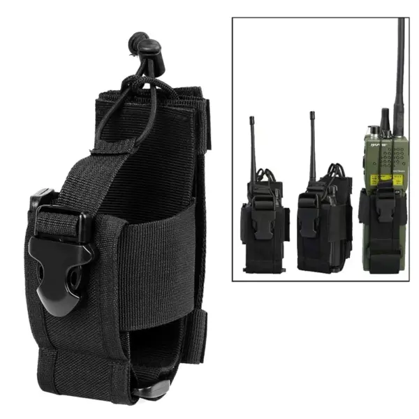 Tactical Walkie Talkie Bag Nylon Pouch - Image 7