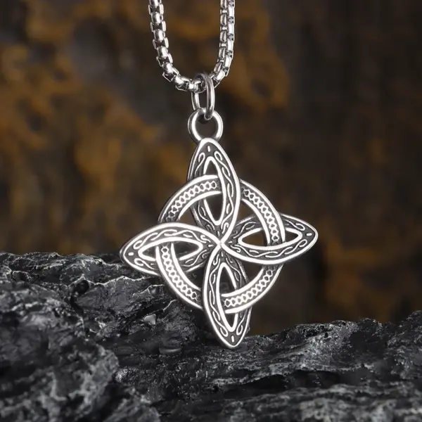 Vintage Nordic Rune Compass Necklace AL18514 - Image 32