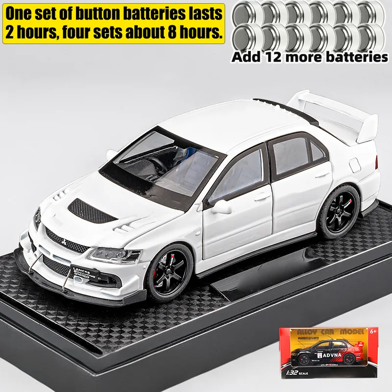 1:32 Mitsubishi Lancer Evolution EVO Diecast Model 8 1:32 Mitsubishi Lancer Evolution EVO Diecast Model - Image 8