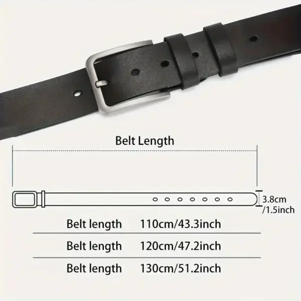 Luxury Genuine Leather Belt for Men - Image 3
