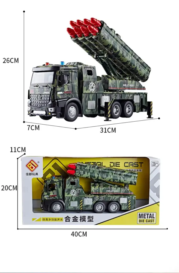 Water Spray Fire Engine Model Toy for Kids - Image 15