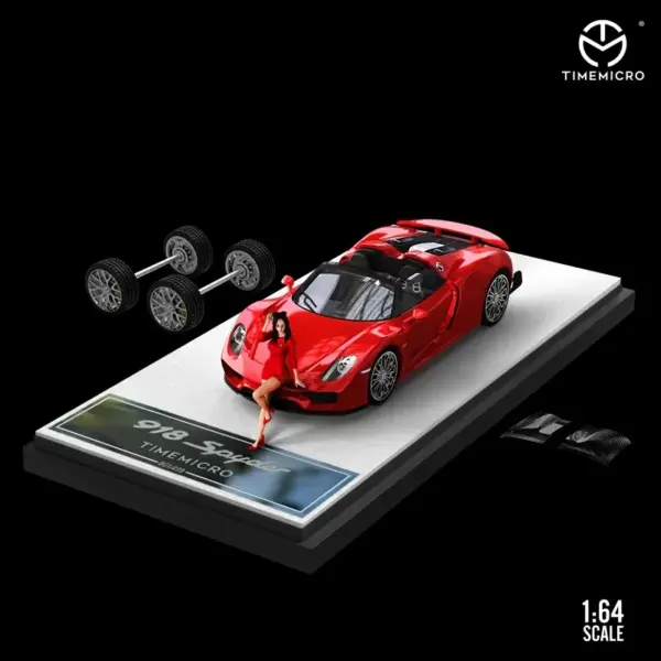 Time Micro 1:64 918 Spyder Diecast Model Car - Image 8