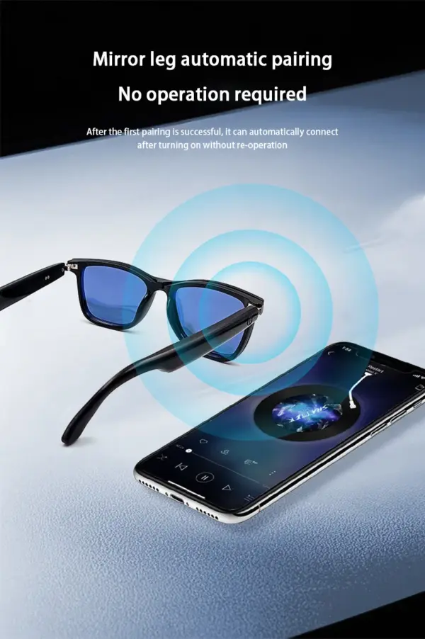 HY-G11 Bluetooth Smart Translation Sunglasses AI Model F06F07F08 - Image 4