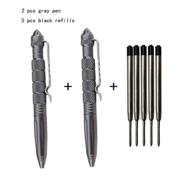 2 Pack Defense Tactical Aluminum Pens - Image 7