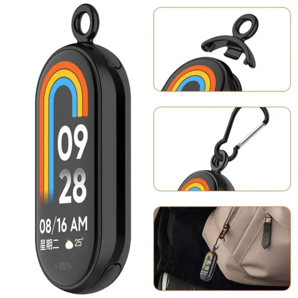 Metal Necklace Strap Pendant for Xiaomi Mi Band 8/9 - Image 4