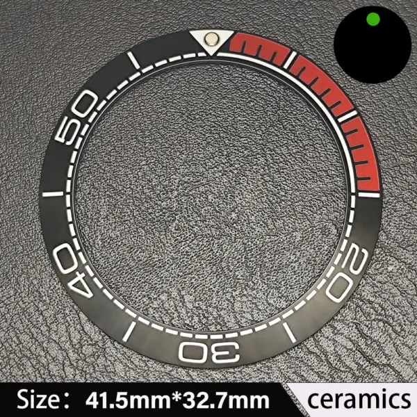 41.5mm Ceramic Bezel for 43mm Watch Case - Image 23
