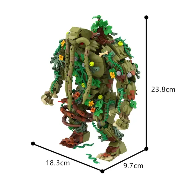 Gobricks Malveled Man-Thing MOC Building Blocks Kit - Image 5