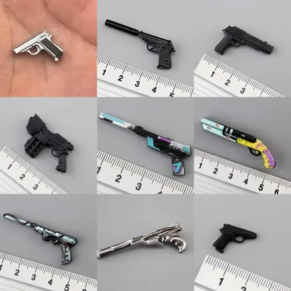 1/12 Scale M1911 Desert Pistol Model for Action Figures - Image 3