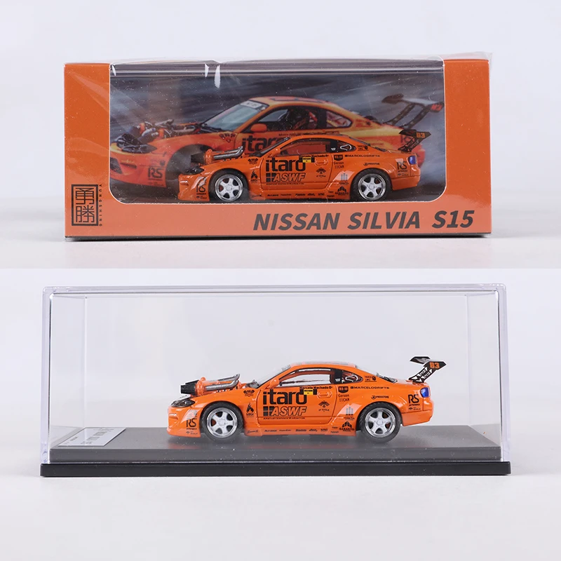 YS 1:64 Silvia S15 Diecast Model Car 2 YS 1:64 Silvia S15 Diecast Model Car - Image 2