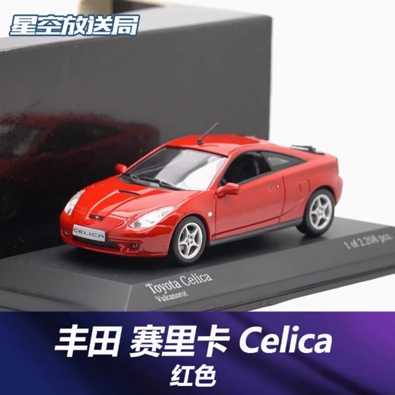Minichamps 1/43 Celica T230 Red Diecast Model 3 Minichamps 1/43 Celica T230 Red Diecast Model - Image 3