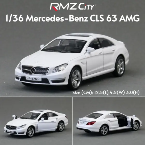 Mercedes-Benz SUV Diecast Model RMZ City 1:36 - Image 14