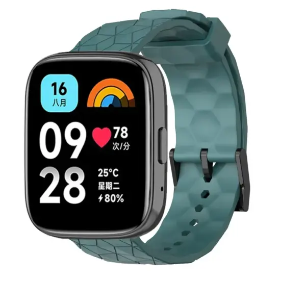 Silicone Strap for Xiaomi Redmi Watch 3 Lite - Image 5