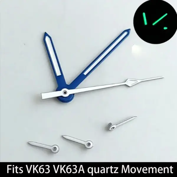 Green Luminous Dial Hands for VK63 Watch Model - Image 13