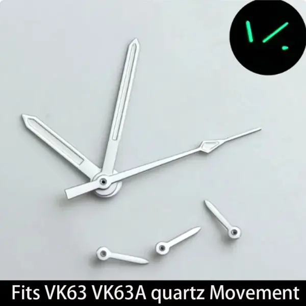 Green Luminous Dial Hands for VK63 Watch Model - Image 12