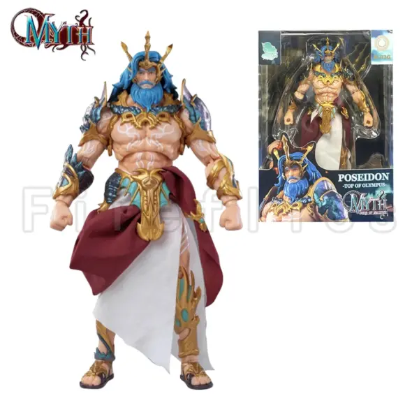 Myth Gods 1/12 Zeus Hades Poseidon Action Figures - Image 7