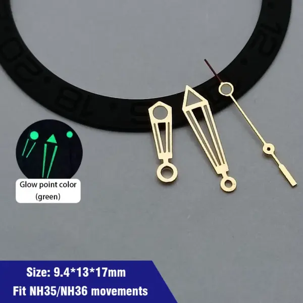 Green Luminous Watch Hands for NH35 NH36 Movement - Image 47