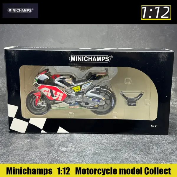 1/12 YZR-M1 RC213V Ducati GP11 Diecast Motorcycle - Image 6