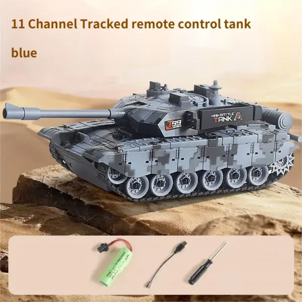 RC Tracked Tank 5/11CH Remote Control Vehicle - Image 16