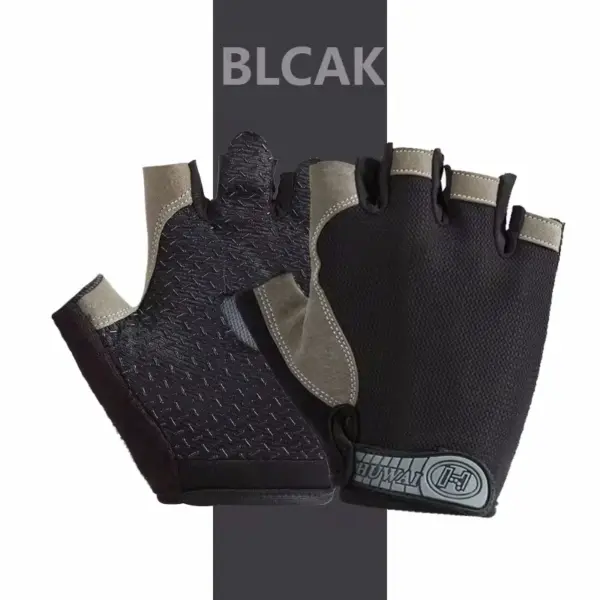 Outdoor Microfiber Half Finger Tactical Gloves - Image 7